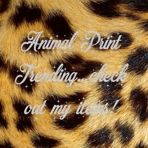 Leopard Print Home Accent